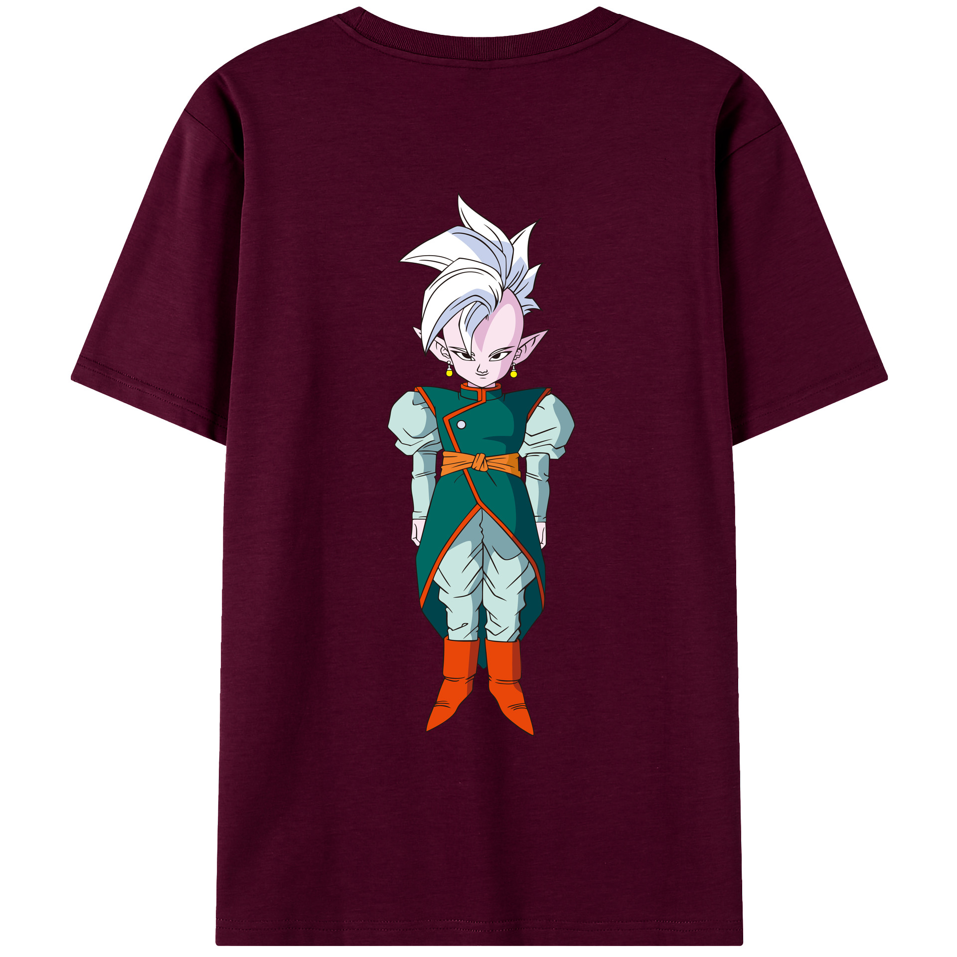 （画像用） ドラゴンボール DRAGON BALL レディース半袖Tシャツ(バックプリント)